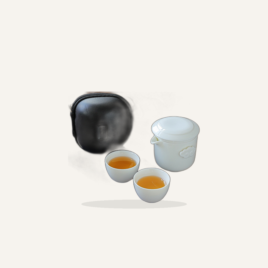 Dehua Midnight Blue Travel Tea Kit
